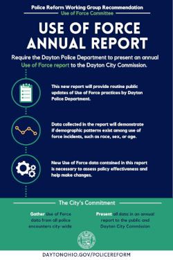 Police Reform Use of Force Working Group Force Report Inforgraphic Thumbnail