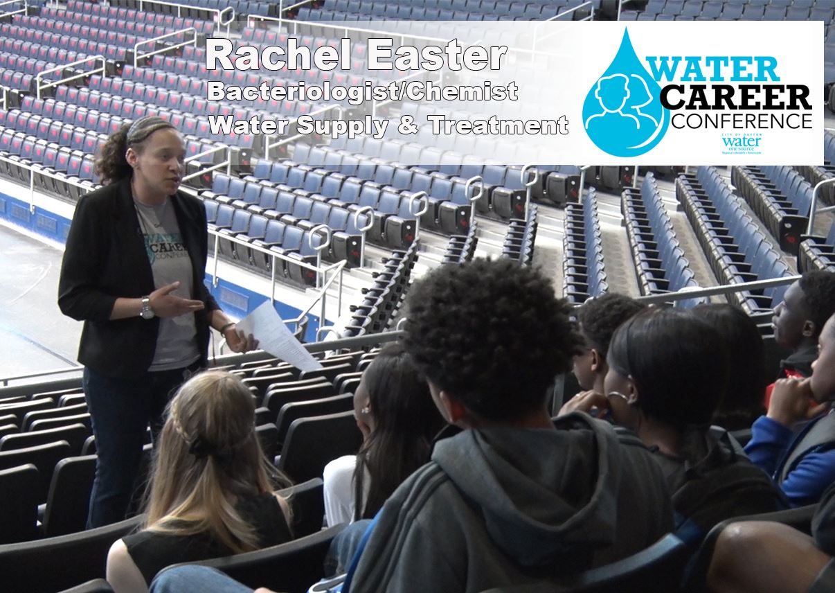 Speaker lecturing to students