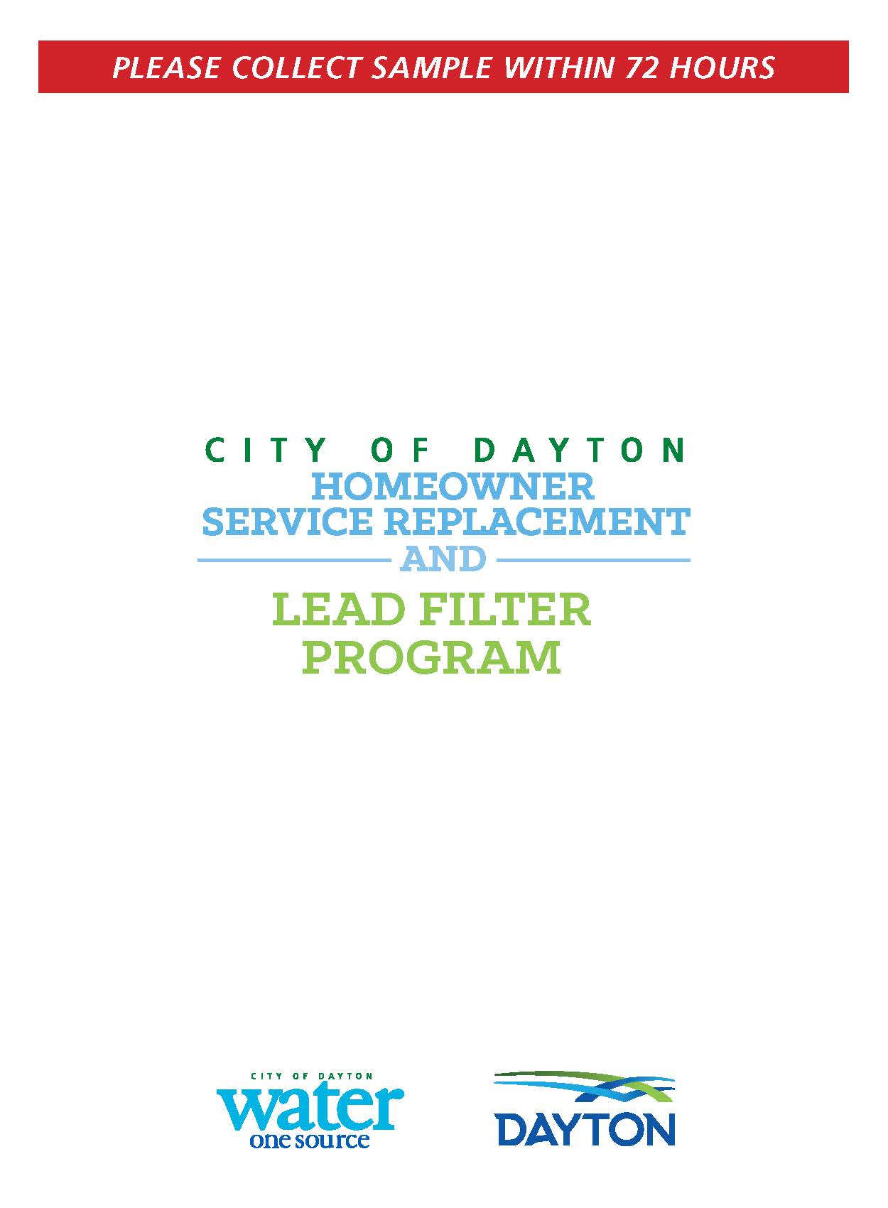 Homeowner Service Replacement Sample